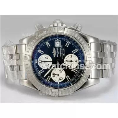 Breitling Japanese Automatic Movement With Blue Dial