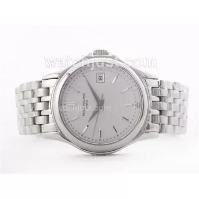 Patek Philippe Calatrava With White Dial S/s