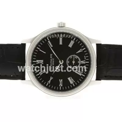 Patek Philippe Classic With Black Dial Roman Markers