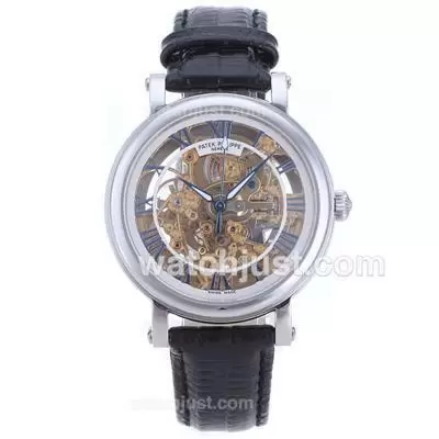 Patek Philippe Classic Automatic With Skeleton Dial Roman Markers