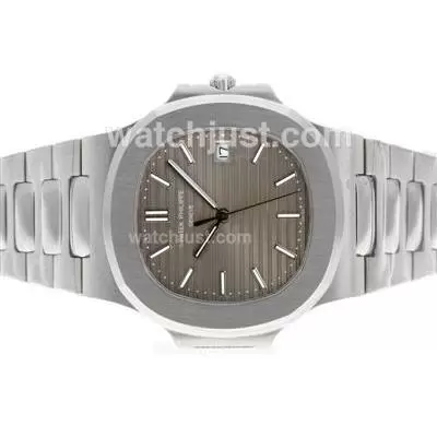 Patek Philippe Nautilus Automatic Movement With Gray Dial S/s