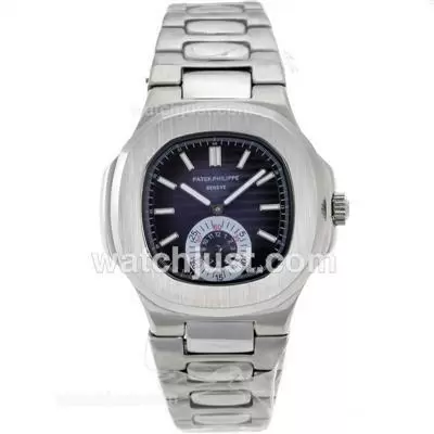 Patek Philippe Nautilus Automatic With Blue Dial S/s