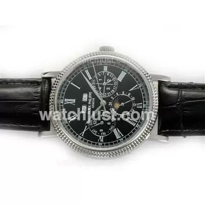 Patek Philippe Perpetual Calendar Automatic With Black Dial