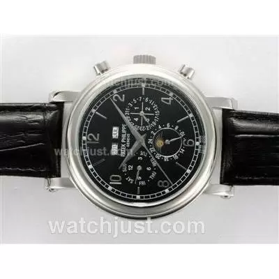 Patek Philippe Perpetual Calendar Automatic With Black Dial