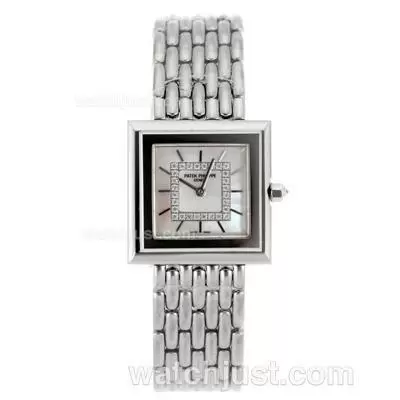 Patek Philippe Twenty 4 Hours Stick Marker With Mop Dial Lady Size