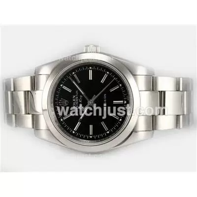 Rolex Air King Oyster Perpetual Automatic With Black Dial