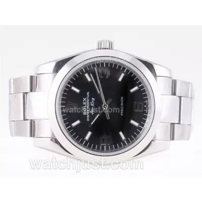 Rolex Air King Precision Automatic With Black Dial