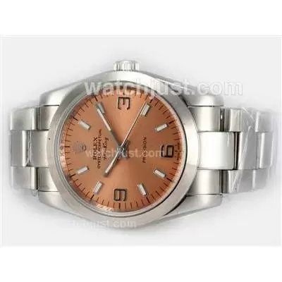 Rolex Air King Precision Automatic With Champagne Dial