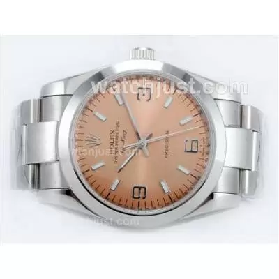 Rolex Air King Precision Automatic With Champagne Dial