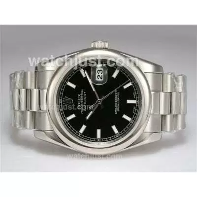 Rolex Datejust Automatic With Black Dial