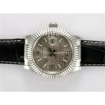 Rolex Datejust Automatic With Gray Dial New Version