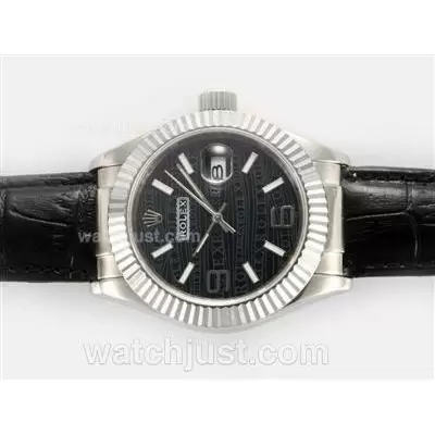 Rolex Datejust Automatic With Black Dial New Version