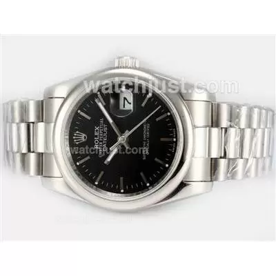 Rolex Datejust Automatic With Black Dial