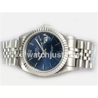 Rolex Datejust Automatic With Blue Dial