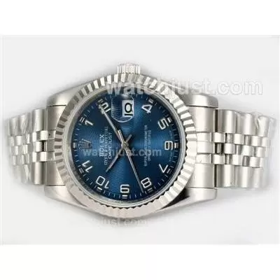 Rolex Datejust Automatic With Blue Dial New Version