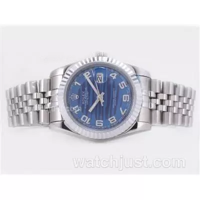 Rolex Datejust Automatic With Blue Dial