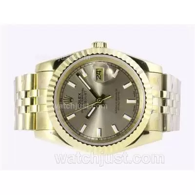 Rolex Datejust Automatic Full Gold With Golden Dial