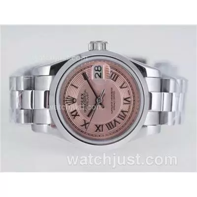 Rolex Datejust Automatic Movement With Champagne Dial Roman Marking