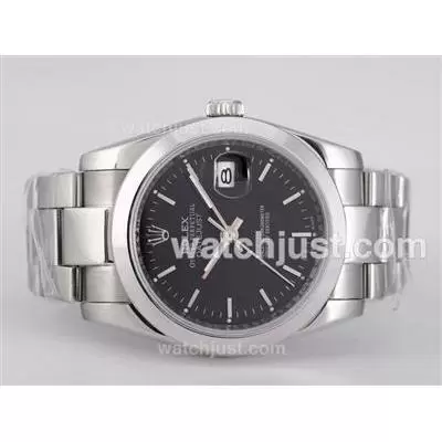 Rolex Datejust Automatic With Black Dial