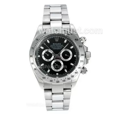 Rolex Daytona Ii Automatic With Black Dial Sapphire Glass S/s