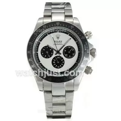 Rolex Daytona Ii Automatic Ceramic Bezel With White Dial Ss