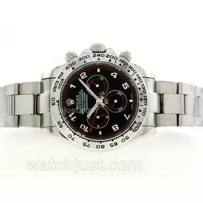 Rolex Daytona Ii Automatic With Black Dial Number Marking 42mm Version