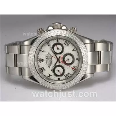 Rolex Daytona Automatic Diamond Bezel With Meteorite Dial