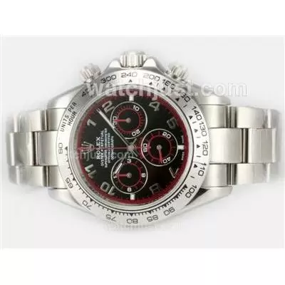 Rolex Daytona Automatic Movement With Black Dial