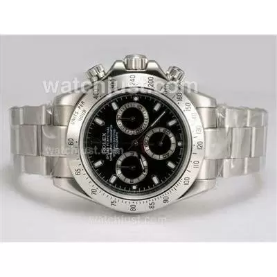 Rolex Daytona Automatic Movement With Black Dial