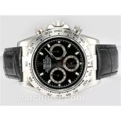 Rolex Daytona Automatic Movement With Black Dial