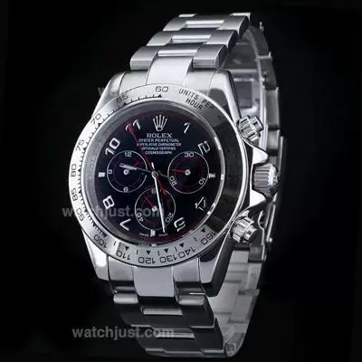 Rolex Daytona Automatic With Black Dial Red Marking