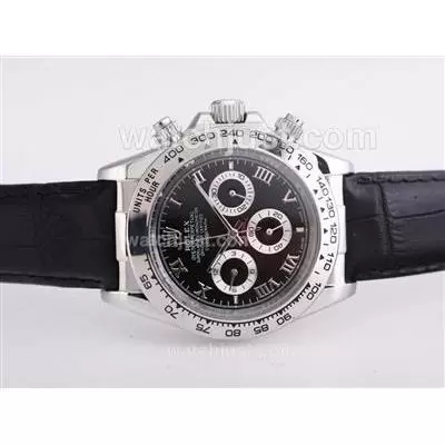 Rolex Daytona Automatic With Black Dial Roman Marking