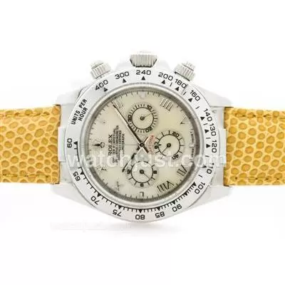 Rolex Daytona Cosmograph Working With Yellow Mop Dial