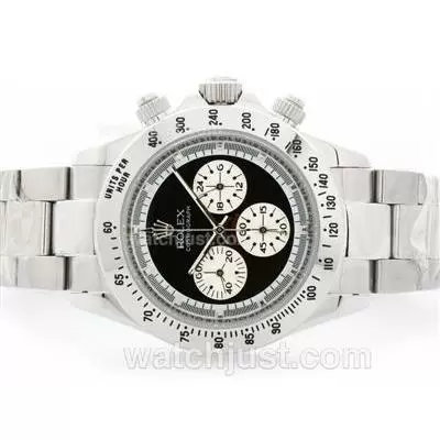 Rolex Daytona Cosmograph Working With Black Dial S/s Vintage Edition