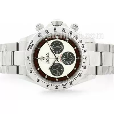 Rolex Daytona Cosmograph Working With White Dial S/s Vintage Edition