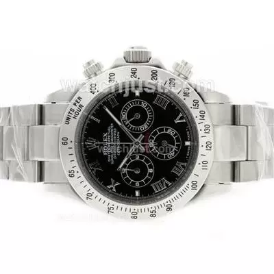 Rolex Daytona Working Roman Marking With Black Dial