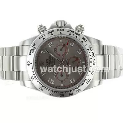 Rolex Daytona Automatic Number Markers With Gray Dial