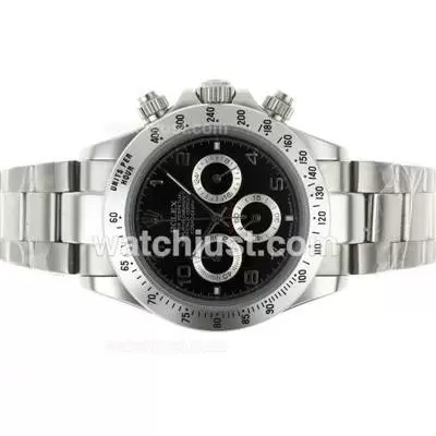 Rolex Daytona Working Number Markers With Black Dial