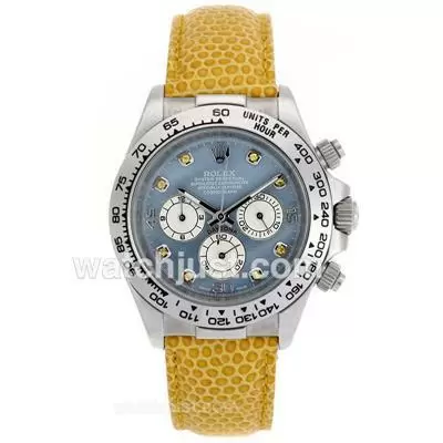 Rolex Daytona Working Diamond Markers And Blue Mop Dial