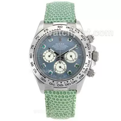 Rolex Daytona Working Diamond Markers And Blue Mop Dial