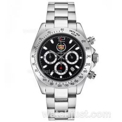 Rolex Daytona Working With Black Dial S/s Cadillac Edition