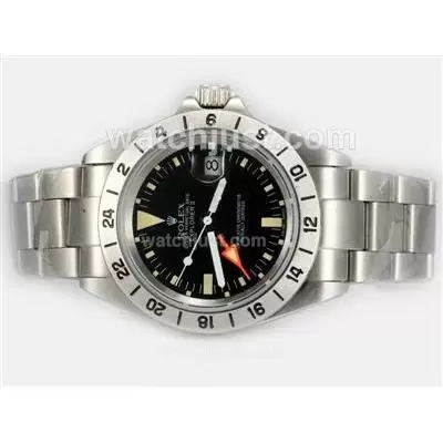 Rolex Explorer Ii Automatic Gmt With Yellow Marking Vintage Edition