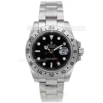 Rolex Explorer Ii Automatic With Black Dial S/s Same Chassis As Eta Version High Quality