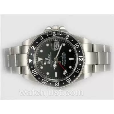 Rolex Gmt Master Ii 50th Anniversary Automatic With Black Dial And Bezel