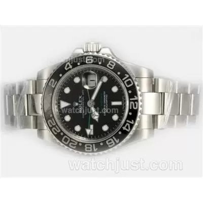 Rolex Gmt Master Ii 50th Anniv Gmt Automatic Movement Ceramic Bezel