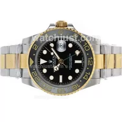 Rolex Gmt Master Ii Automatic Movement Two Tone With Ceramic Bezel