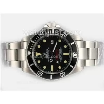 Rolex Sea Dweller Submariner 2000 Ref.1665 Automatic With Black Dial And Bezel Vintage Edition