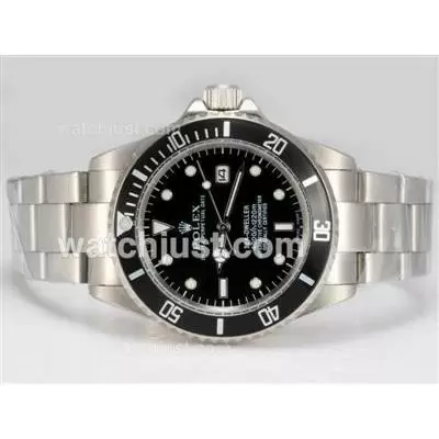 Rolex Sea Dweller Automatic With Black Dial And Bezel