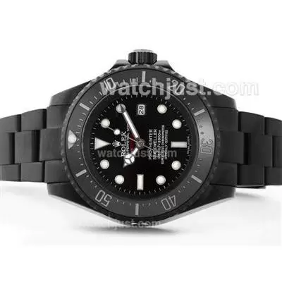 Rolex Sea Dweller Pro Hunter Deep Sea Automatic Movement Black Pvd Jacques Limited Edition