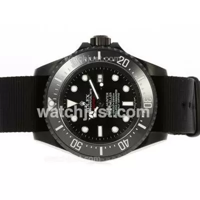 Rolex Sea Dweller Pro Hunter Deep Sea Movement Pvd Case With Nylon Strap Jacques Limited Edition